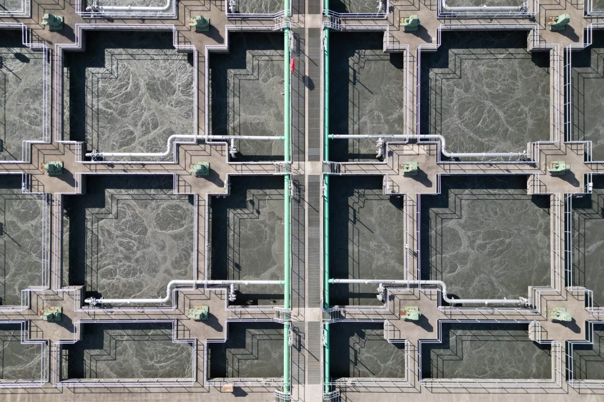 淨水處理廠的空拍全景 ｜ FULLDOT news